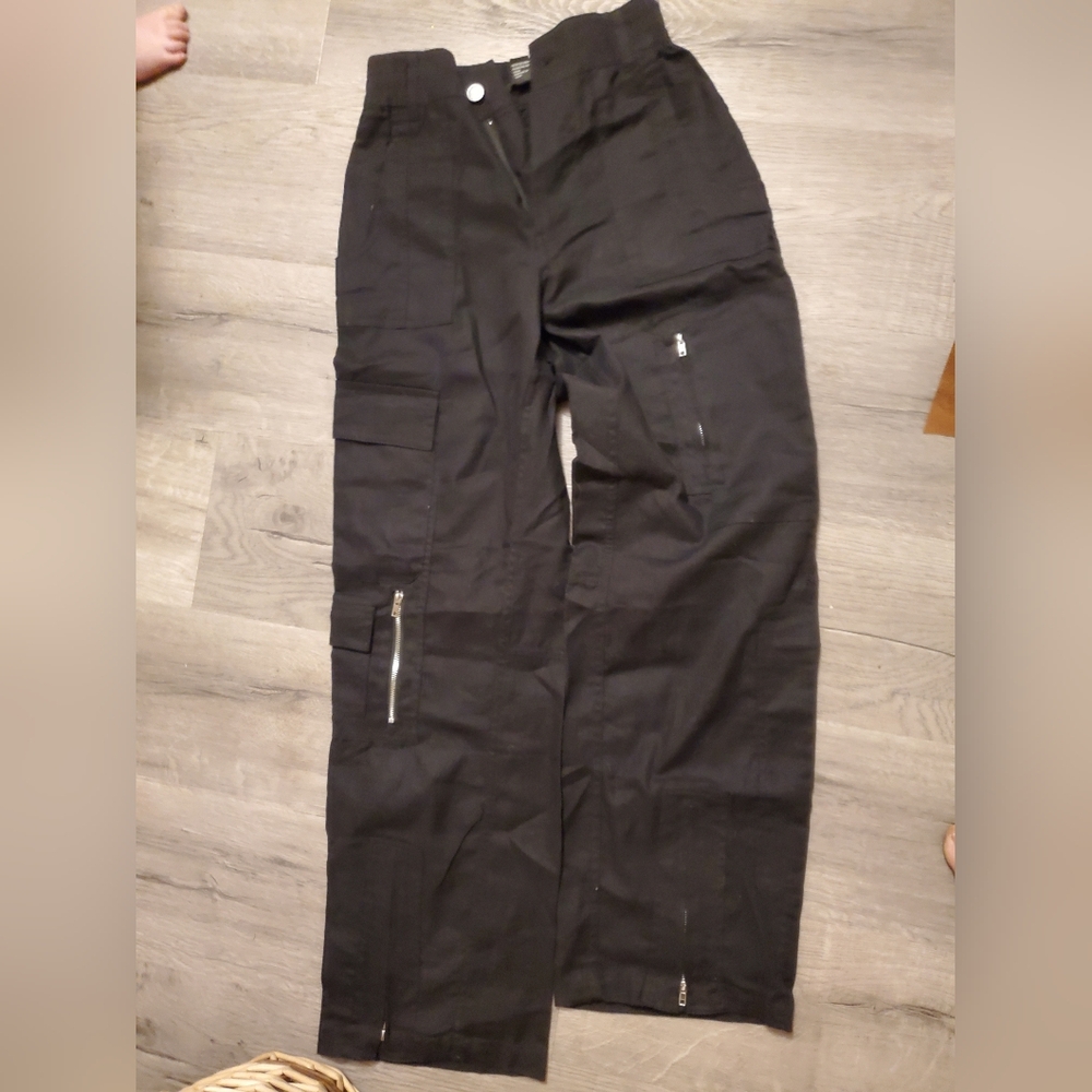 Forever 21 Black Straight Leg Pants